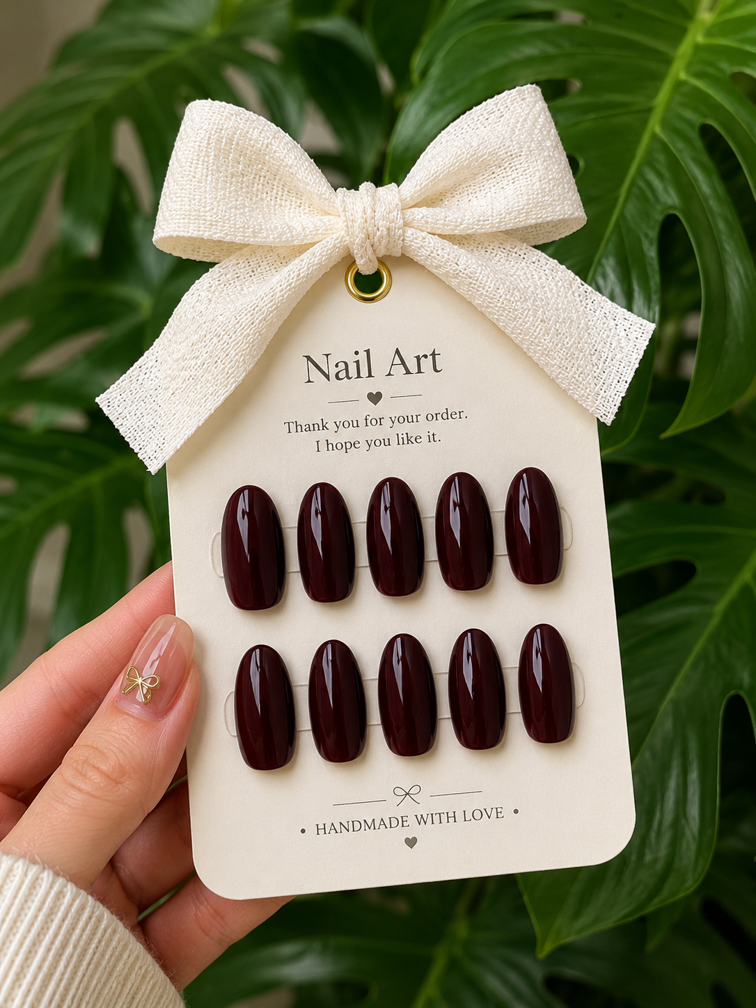 Cherry Wine Nails