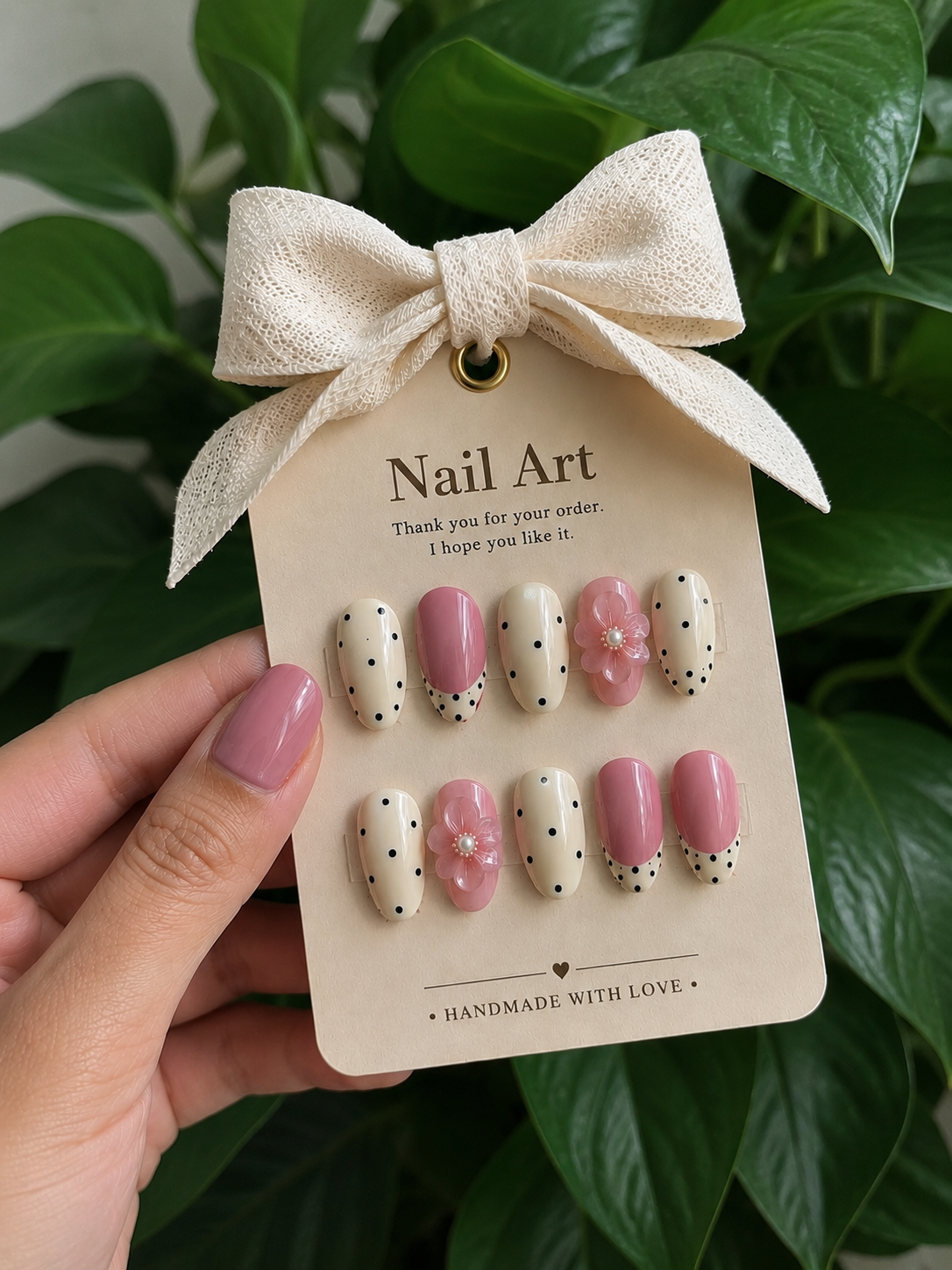 Pink Petal Polka