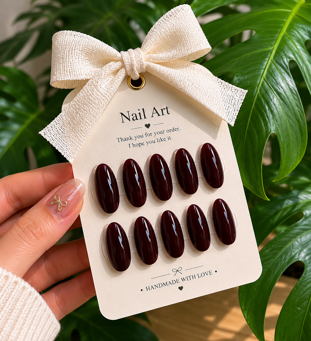 Cherry Wine Nails