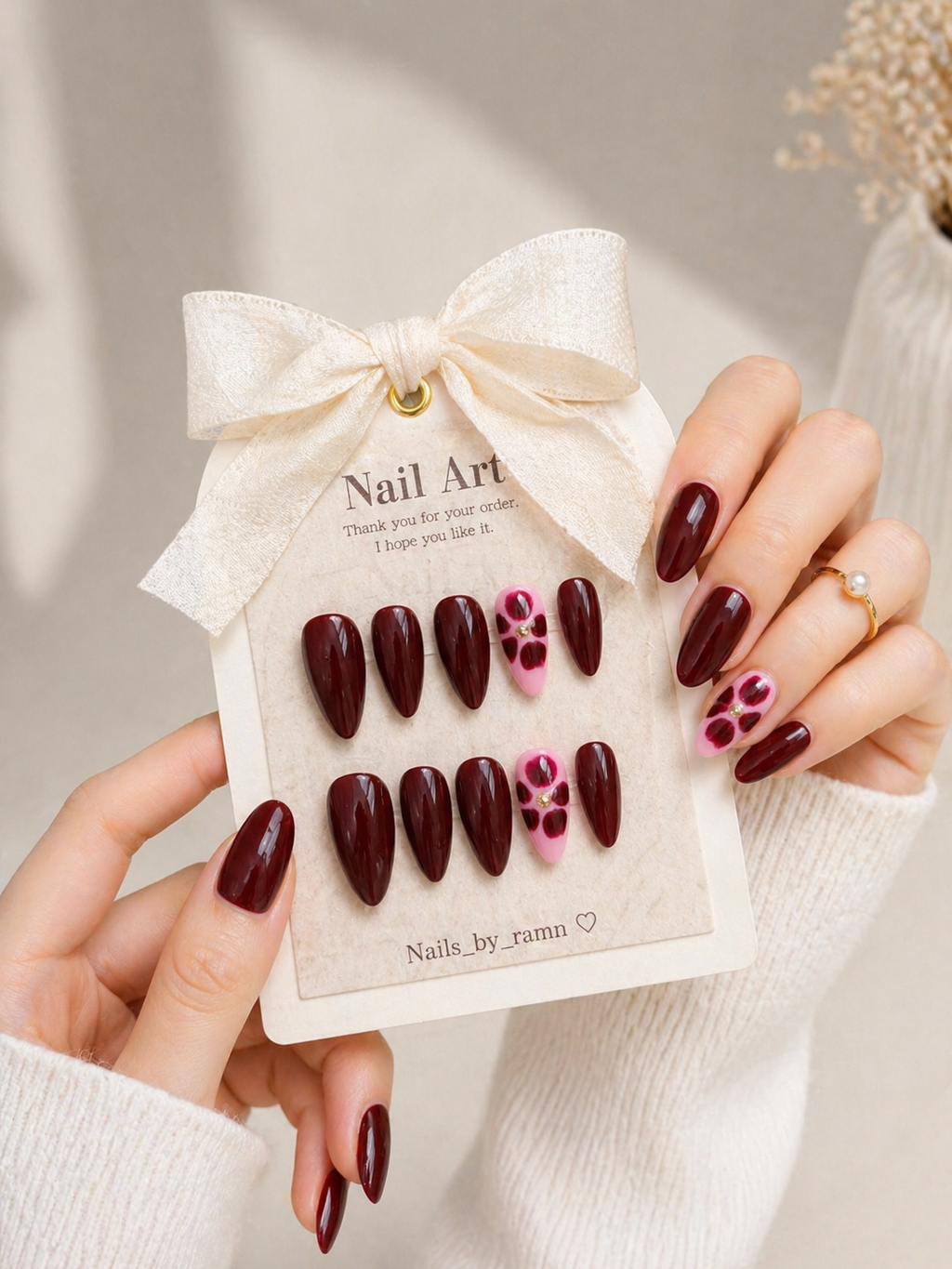 Burgundy Bloom