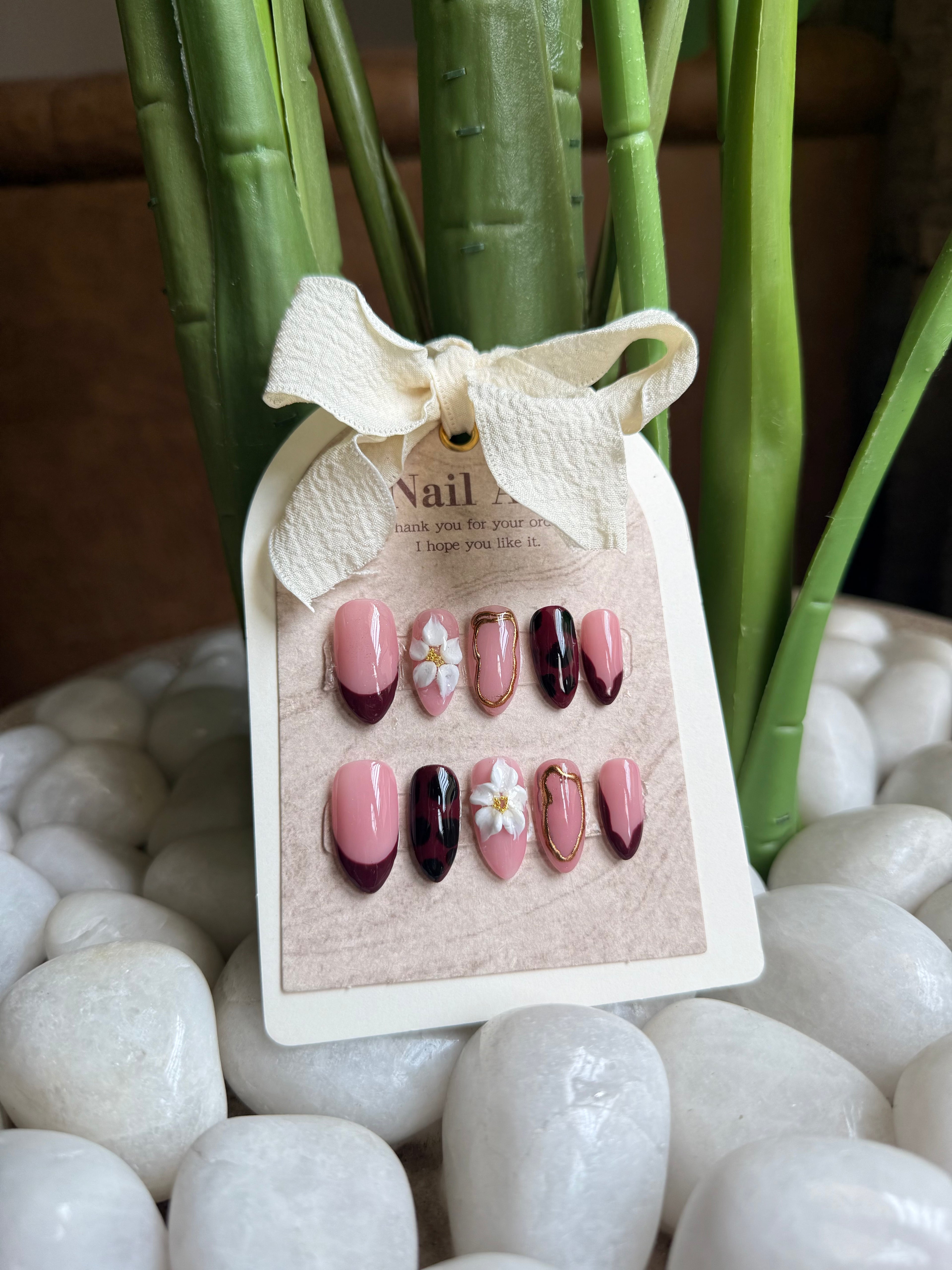 Petals, chrome and French tips
